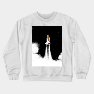 Shuttle Launch Crewneck Sweatshirt